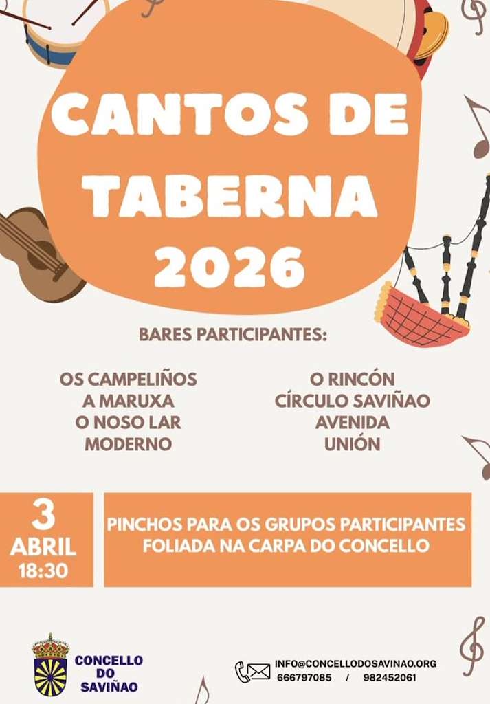 Cantos de Taberna O Saviñao