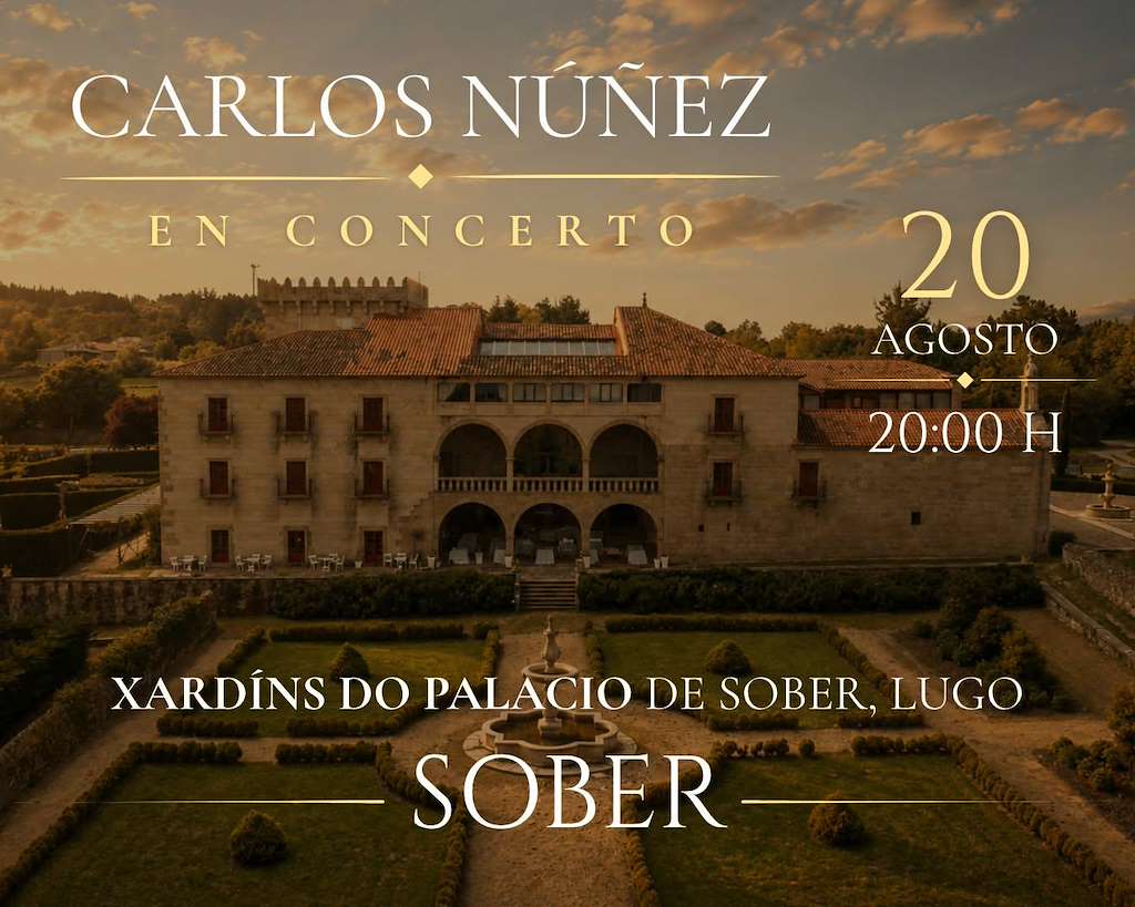 Carlos Núñez en Concierto - Xira Lugares Máxicos